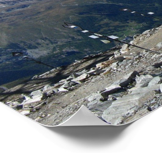 Rothorn panorama, Valais Alps Poster (Hoek)