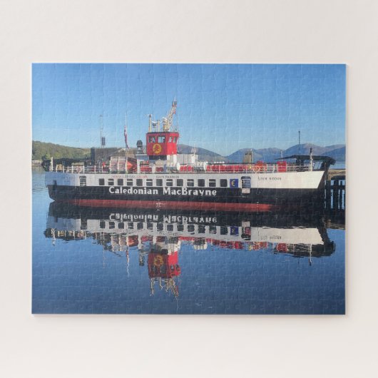 Rothsay veerboot Loch Riddon, afgemeerd in Rothesa Legpuzzel (Horizontaal)