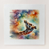 Rothschilds giraffe 150624AREF105 - Watercolor Legpuzzel (Horizontaal)