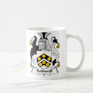 Rothwell Family Crest Koffiemok