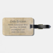 ROTK Aragorn Movie Poster Bagagelabel (Achterkant horizontaal)