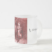 Rotkäppchen – Little Red Riding Hood – Glühwein Matglas Koffiemok (Voorkant rechts)