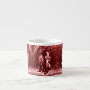 Rotkäppchen Little Red Riding Hood Grimm Espresso Kop