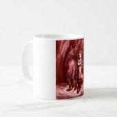 Rotkäppchen – Little Red Riding Hood – Grimm Koffiemok (Voorkant links)