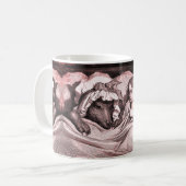 Rotkäppchen – Little Red Riding Hood – Grimm Koffiemok (Voorkant links)