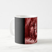 Rotkäppchen – Little Red Riding Hood – Grimm Koffiemok (Voorkant links)