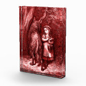 Rotkäppchen Little Red Riding Hood – Grimm Märchen Fotoblokken (Rechts)