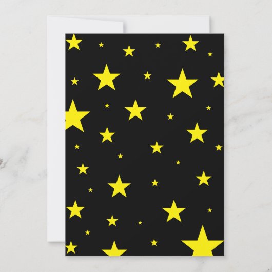 Rotkin' Birthday Tree Kikker met Red Guitar Bedankkaart (Achterkant)