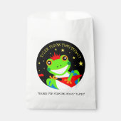 Rotkin' Birthday Tree Kikker met Red Guitar Bedankzakje (Voorkant)