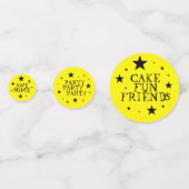 Rotkin' Birthday Tree Kikker met Red Guitar Confetti (Achterkanten)