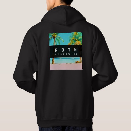 ROTN Worldwide Hooded Sweatshirt (Achterkant)