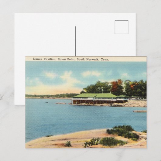 Roton Point, Norwalk, Connecticut Briefkaart (Voorkant / Achterkant)