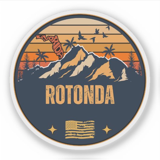 Rotonda, Florida Sticker (Voorkant)