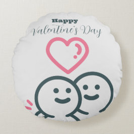 rotonde-Valentijnsdag Rond Kussen