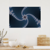 Rotor 222 - Fractal Poster (Keuken)