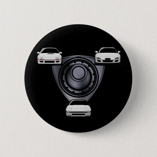 Rotor RX7 Ronde Button 5,7 Cm (Voorkant)