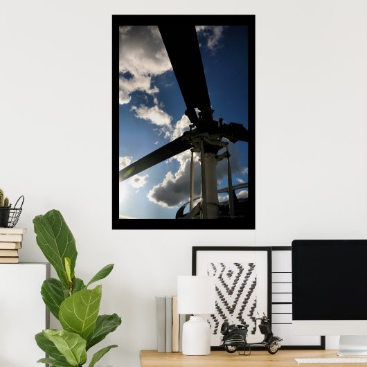 Rotorhoofd Poster (Thuiskantoor)