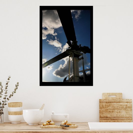 Rotorhoofd Poster (Keuken)