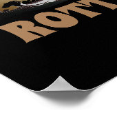 Rotorjas Rotterdam, Nederland Poster (Hoek)