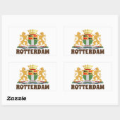 Rotorjas Rotterdam, Nederland Rechthoekige Sticker (Vel)