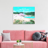 Rotorua hot springen Nieuw-Zeelandse reisdruk Canvas Afdruk (Insitu (Woonkamer))