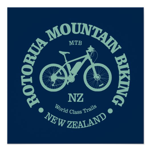 Rotorua (MTB) Perfect Poster (Voorkant)
