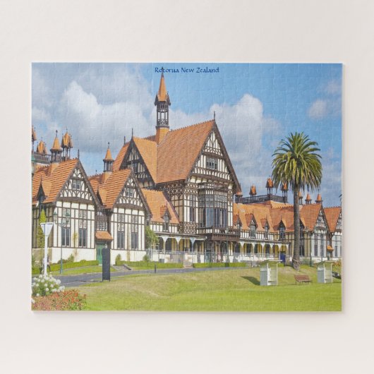 Rotorua Nieuw-Zeeland Legpuzzel (Horizontaal)