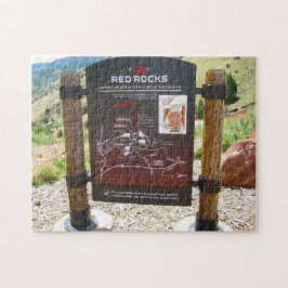 Rots Amfitheater Colorado. Legpuzzel