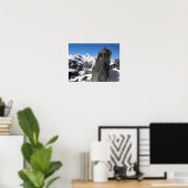 Rots bij de Schilthornberg Poster (Thuiskantoor)