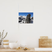 Rots bij de Schilthornberg Poster (Keuken)