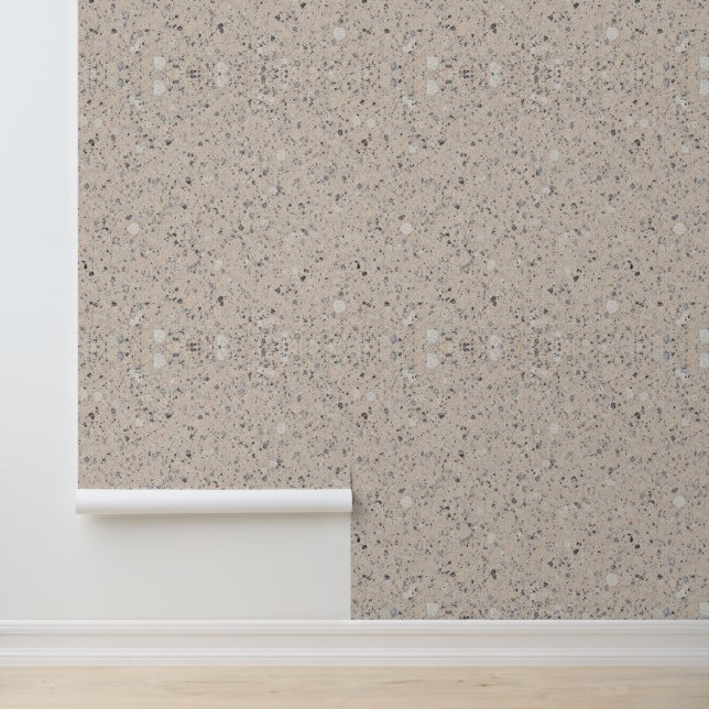 Rots Elegantie Behang (Applicatie)