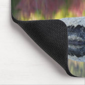 Rots- en boomreflectie, Lily Pond, Wit Muismat (Hoek)