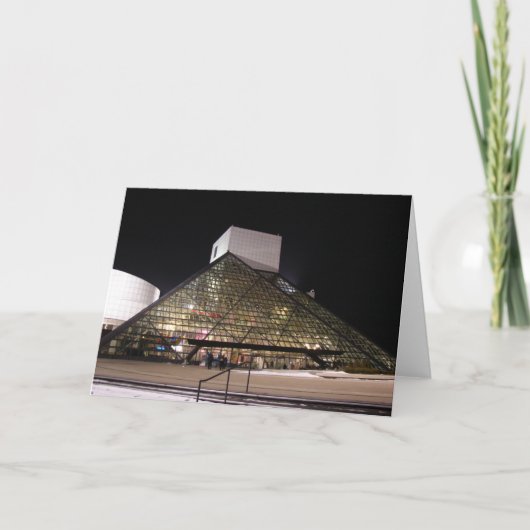 Rots - en - broodje Hall of Fame Feestdagen Kaart (Voorkant)