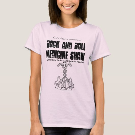 Rots en Roll Medicine Show baby t-shirt (Voorkant)