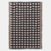 Rots- en rollenwand Zware metalen drummer Throw Deken (Voorkant Verticaal)