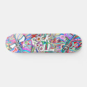 Rots- en rolskateboard skateboard (Horizontaal)