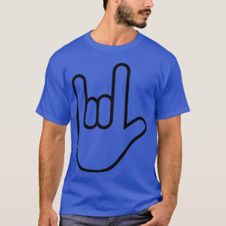 Rots hand icoon t-shirt
