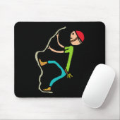 Rots klimmen _8  muismat (Met muis)