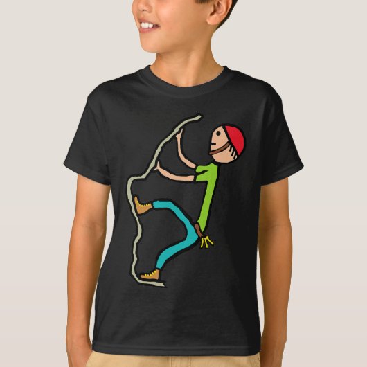 Rots klimmen _8 t-shirt (Voorkant)