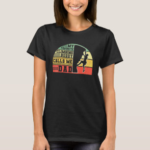 Rots klimmen Bergbeklimmer Boulderen Mijn favoriet T-shirt
