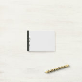 Rots klimmen bergbeklimmer Silhouet Post-it® Notes (Op bureau)
