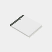 Rots klimmen bergbeklimmer Silhouet Post-it® Notes (Schuin)