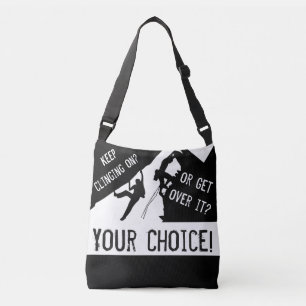 Rots klimmen - Blijf je vastklampen of kom er over Crossbody Tas