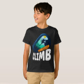 Rots klimmen Boulderen Bergbeklimmen T-shirt (Voorkant volledig)