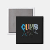 Rots klimmen grappige Bouldering enthousiastelinge Magneet (Voorkant / Achterkant)