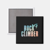 Rots klimmen grappige Bouldering enthousiastelinge Magneet (Voorkant / Achterkant)