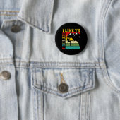 Rots klimmen ik graag hoge berg indoor ronde button 5,7 cm (In situ)