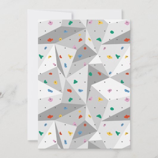 Rots klimmen kaart (Voorkant)