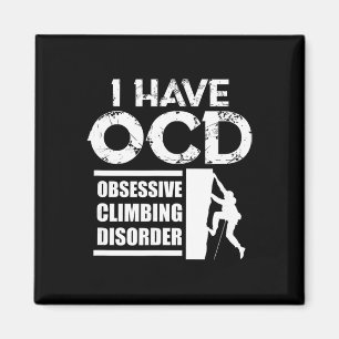 Rots klimmen klimmer Ik heb Ocd obsessief klimmen Magneet