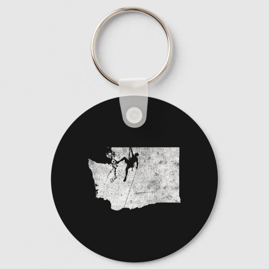 Rots klimmen - Washington Rots klimmen T-shirt Sleutelhanger (Voorkant)